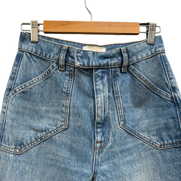 Triarchy Ms. Keaton Farmstand Baggy Jeans Blue Recycled & Organic Cotton - Sz 25 - Picture 5 of 14